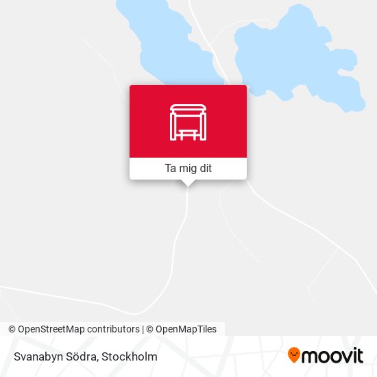Svanabyn Södra karta