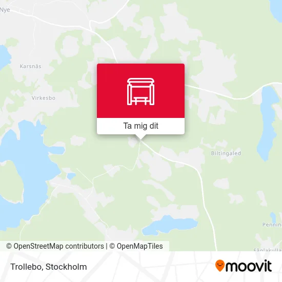 Trollebo karta