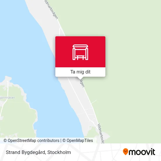 Strand Bygdegård karta