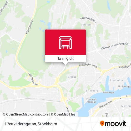 Höstvädersgatan karta