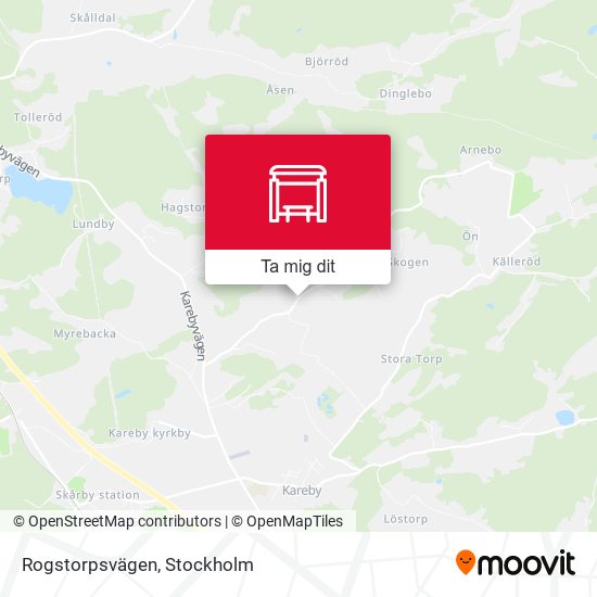 Rogstorpsvägen karta