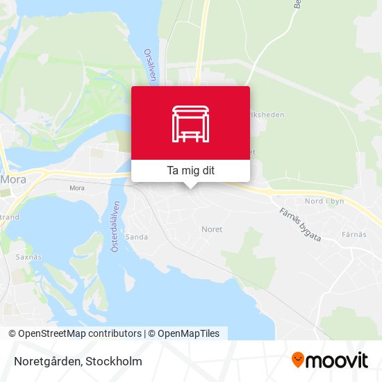 Noretgården karta