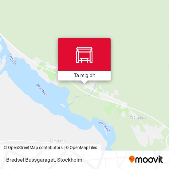 Bredsel Bussgaraget karta