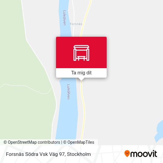 Forsnäs Södra Vsk Väg 97 karta