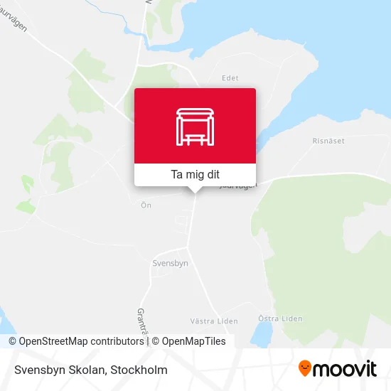 Svensbyn Skolan karta