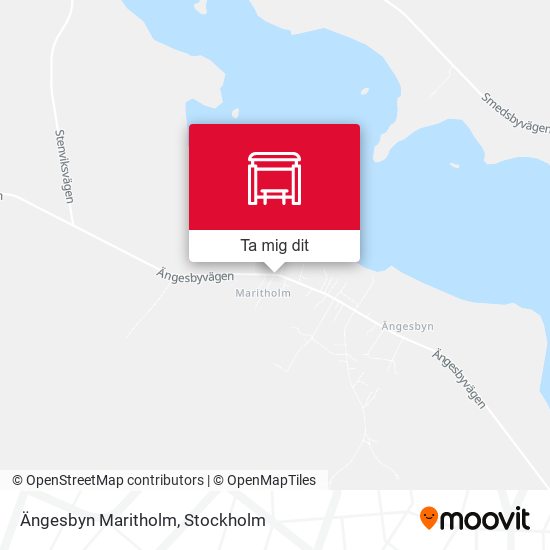 Ängesbyn Maritholm karta