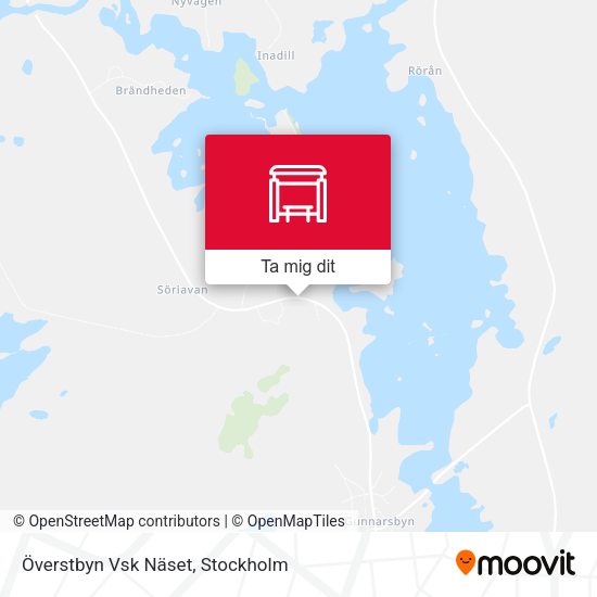 Överstbyn Vsk Näset karta