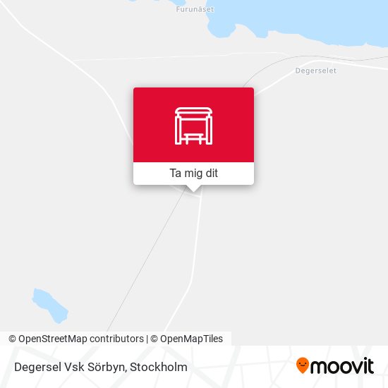 Degersel Vsk Sörbyn karta