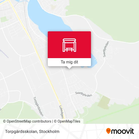Torpgärdsskolan karta