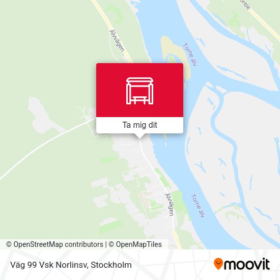 Väg 99 Vsk Norlinsv karta