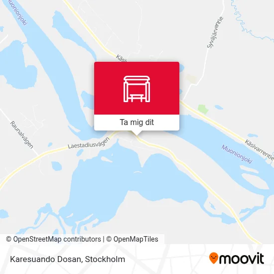 Karesuando Dosan karta