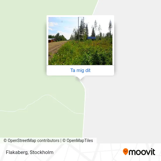 Flakaberg karta