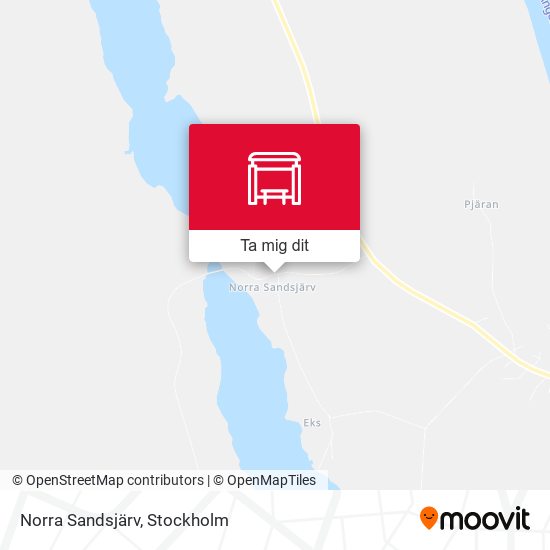 Norra Sandsjärv karta