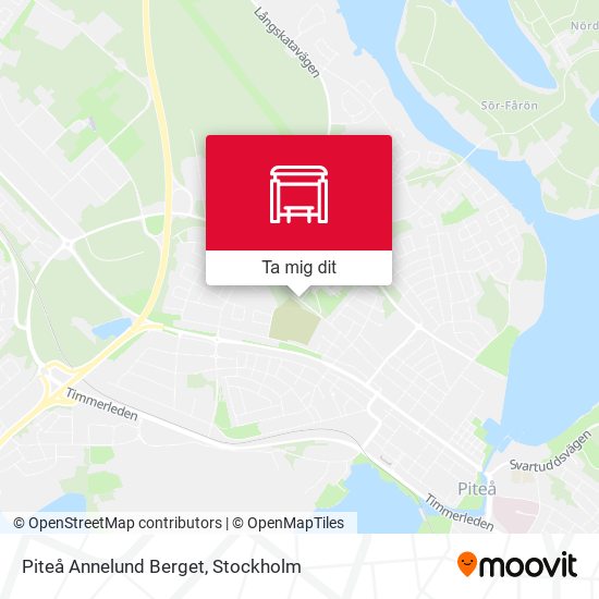 Piteå Annelund Berget karta