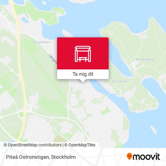 Piteå Ostronstigen karta