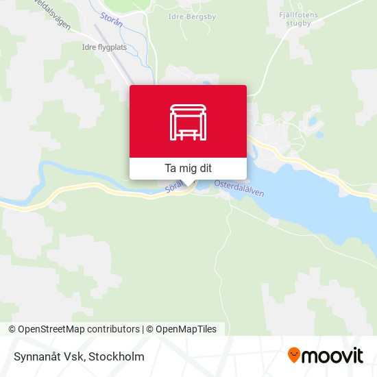 Synnanåt Vsk karta