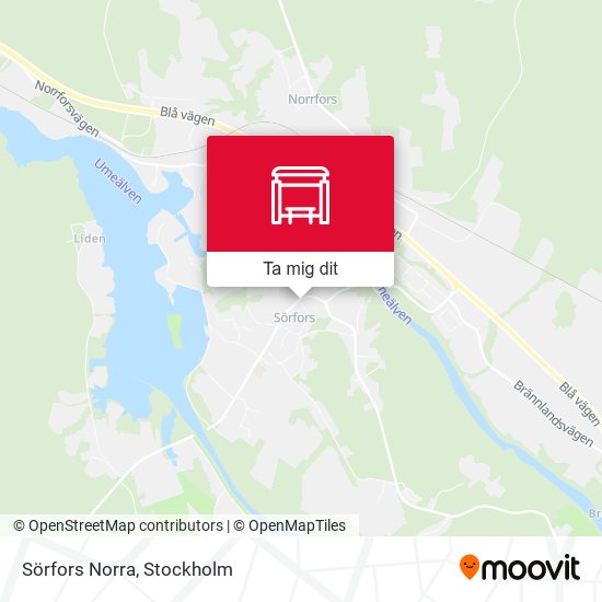 Sörfors Norra karta