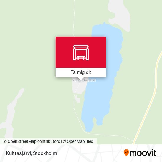 Kuittasjärvi karta