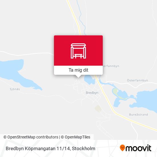 Bredbyn Köpmangatan 11/14 karta