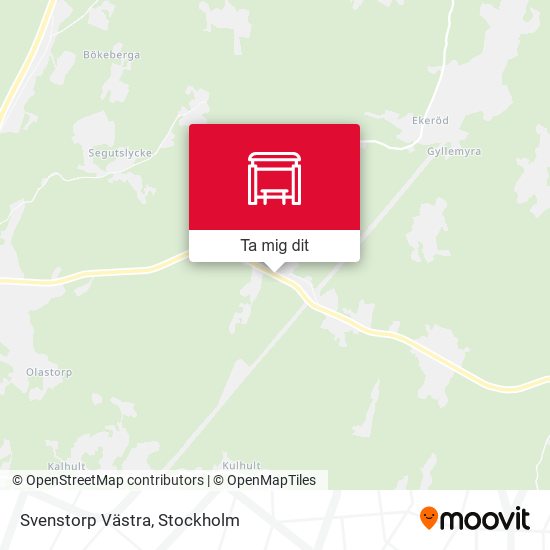 Svenstorp Västra karta
