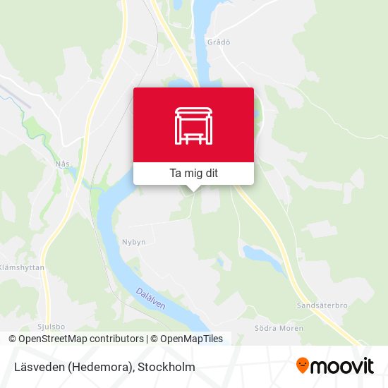 Läsveden (Hedemora) karta