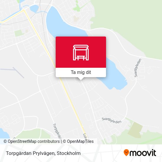 Torpgärdan Prylvägen karta