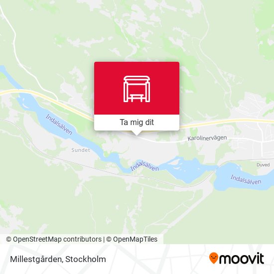 Millestgården karta