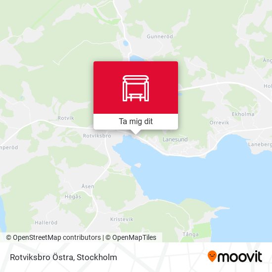 Rotviksbro Östra karta