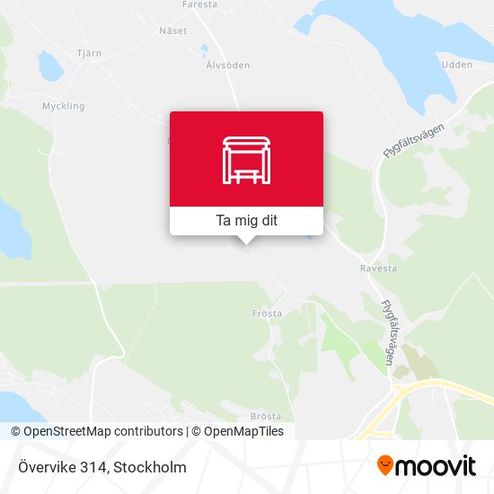 Övervike 314 karta