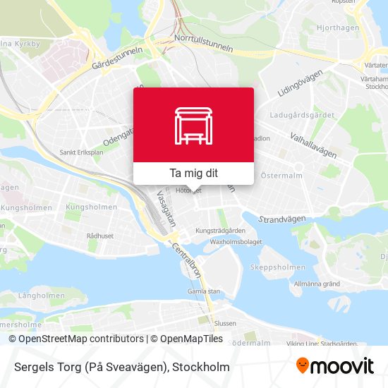 Sergels Torg (På Sveavägen) karta