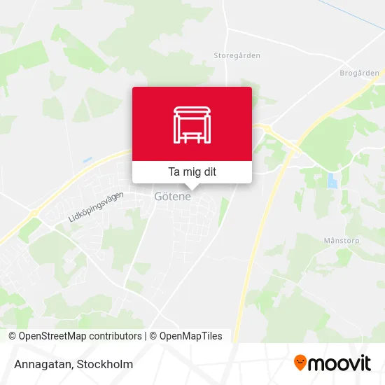 Annagatan karta