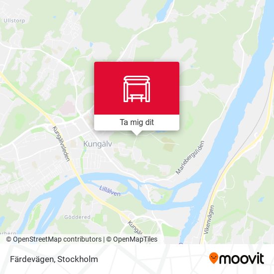 Färdevägen karta