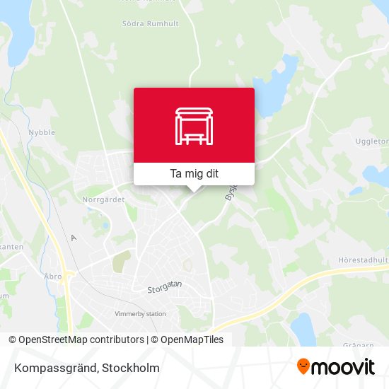 Kompassgränd karta