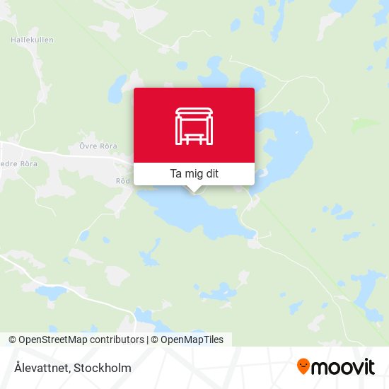 Ålevattnet karta