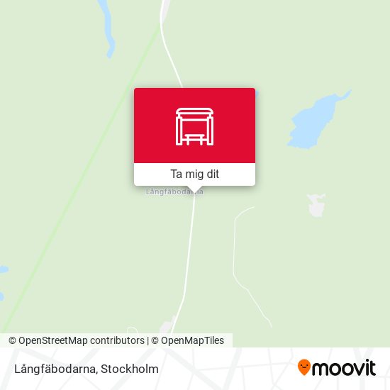 Långfäbodarna karta
