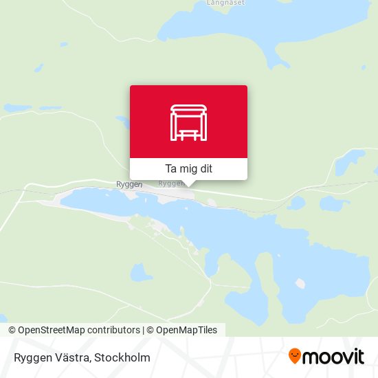Ryggen Västra karta