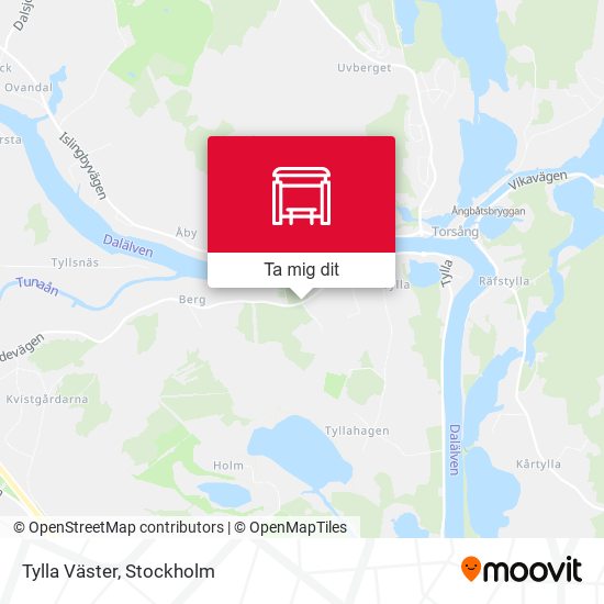 Tylla Väster karta
