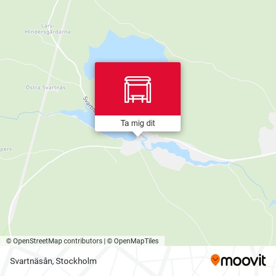 Svartnäsån karta