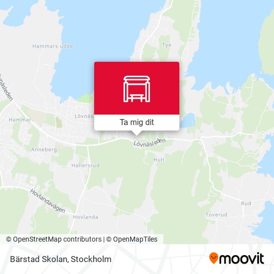 Bärstad Skolan karta