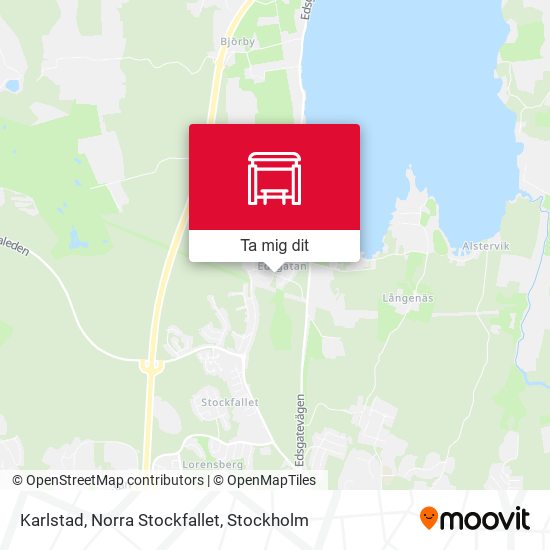 Karlstad, Norra Stockfallet karta