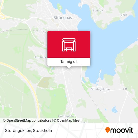 Storängskilen karta