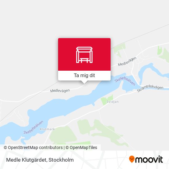 Medle Klutgärdet karta