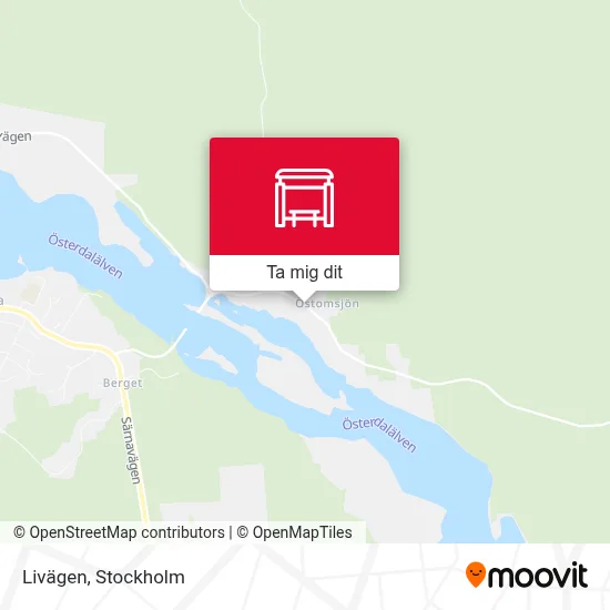 Livägen karta