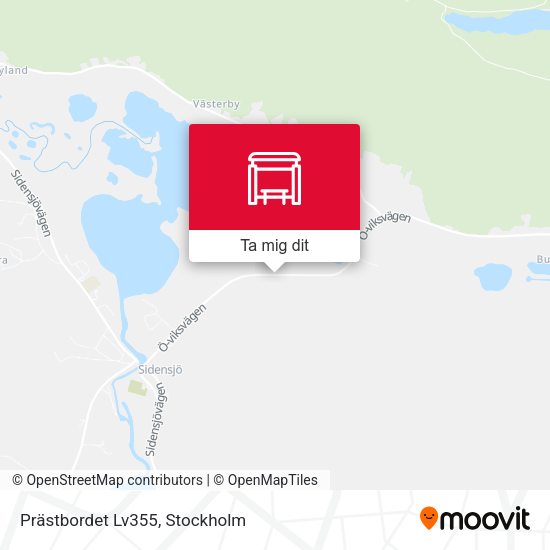 Prästbordet Lv355 karta