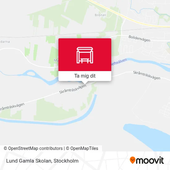 Lund Gamla Skolan karta