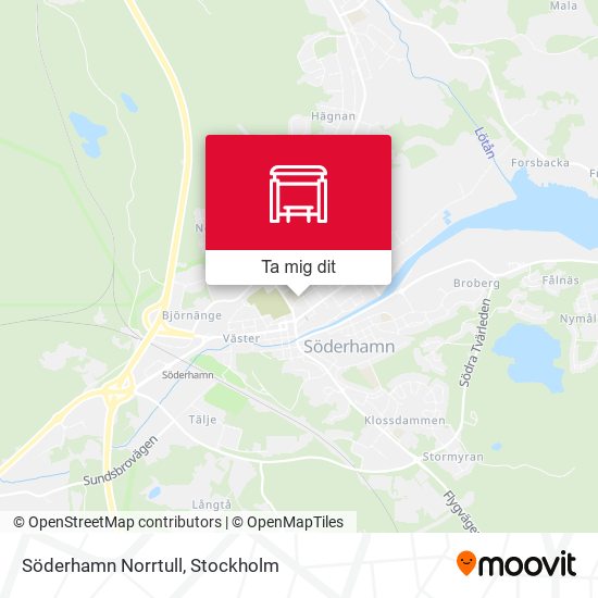 Söderhamn Norrtull karta