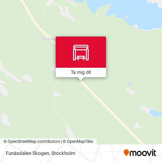 Funäsdalen Skogen karta
