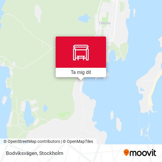 Bodviksvägen karta