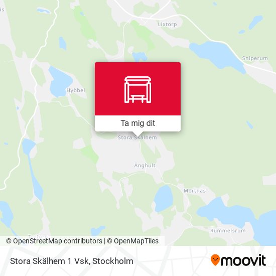 Stora Skälhem 1 Vsk karta