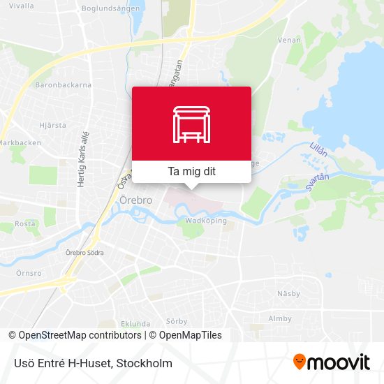 Usö Entré H-Huset karta